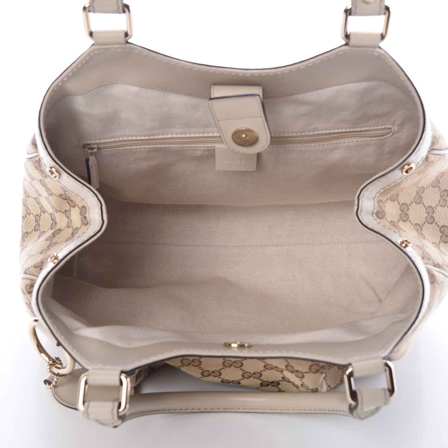 Gucci Monogram Medium Sukey Tote Off White 5 of 15
