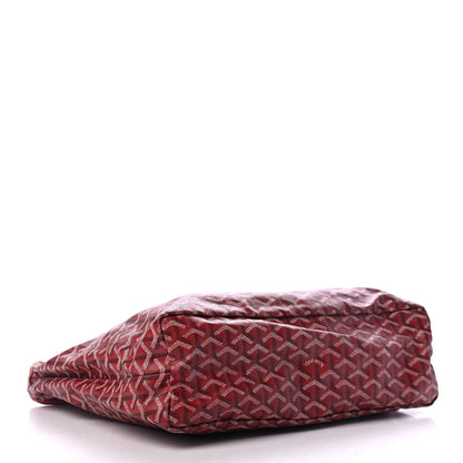 Goyard Goyardine Fidji Zip Hobo Red 3 of 4