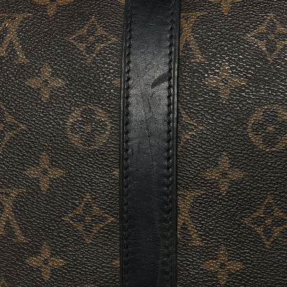 Louis Vuitton Monogram Macassar Keepall Bandouliere 55 16 of 16