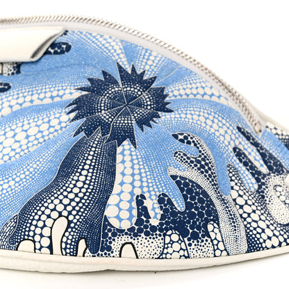 Louis Vuitton LV X YK Taurillon Monogram Psychedelic Flower BumBag White Multicolor 9 of 9