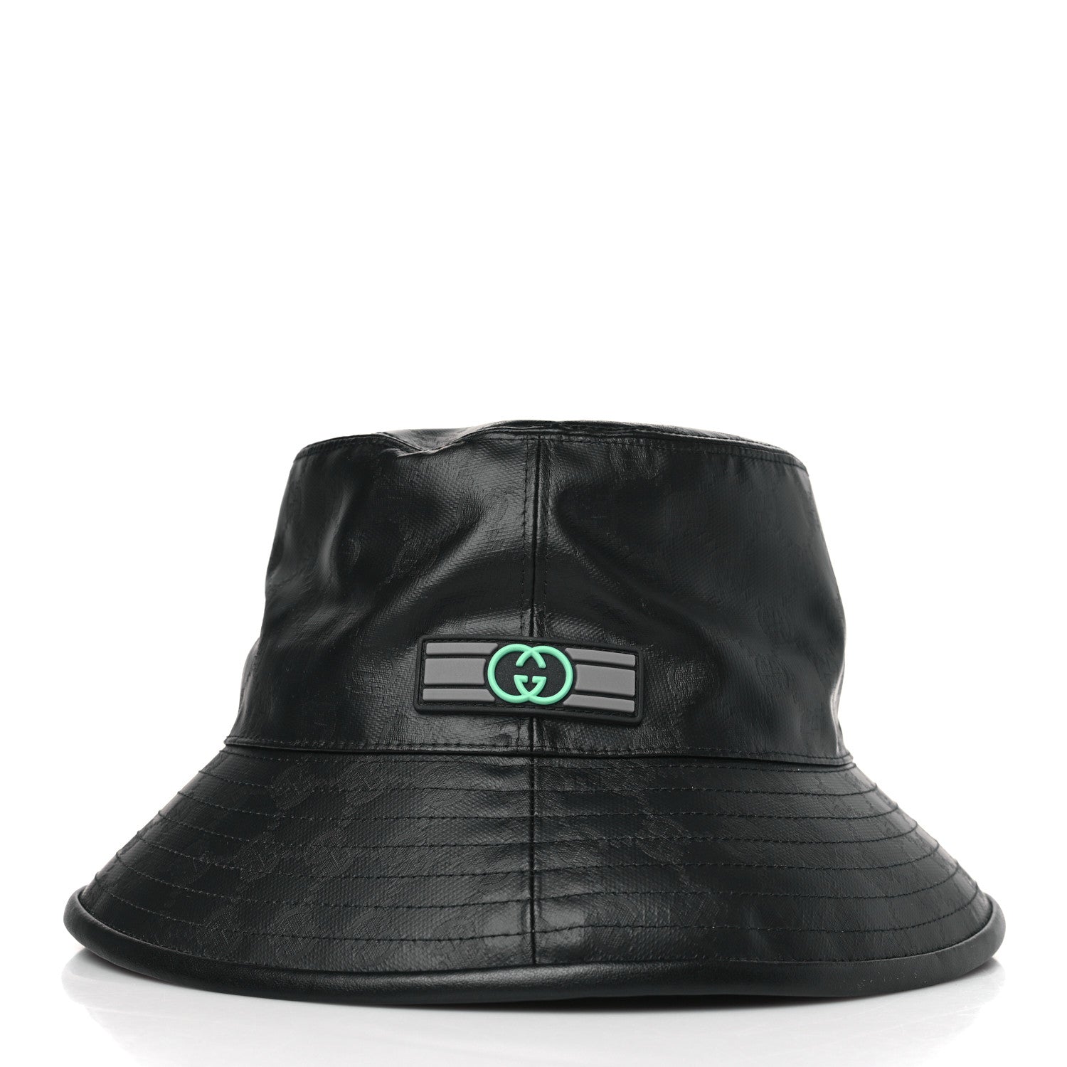 Gucci Monogram GG Bucket Hat Black 2 of 8