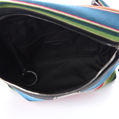 Saint Laurent Wool Mexican Jacquard City Belt Bag Multicolor 5 of 10