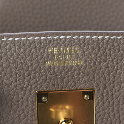 Hermes Togo Birkin 30 Etoupe 17 of 32