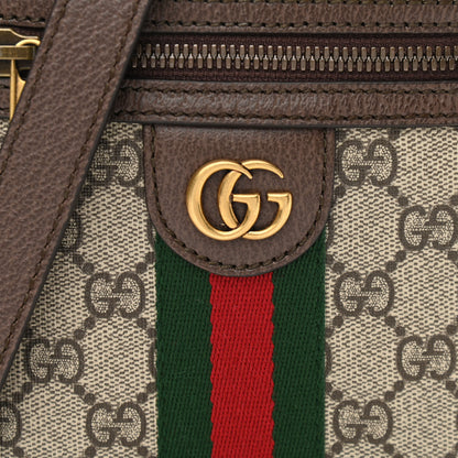 Gucci GG Supreme Monogram Web Mini Ophidia Messenger Brown 8 of 10