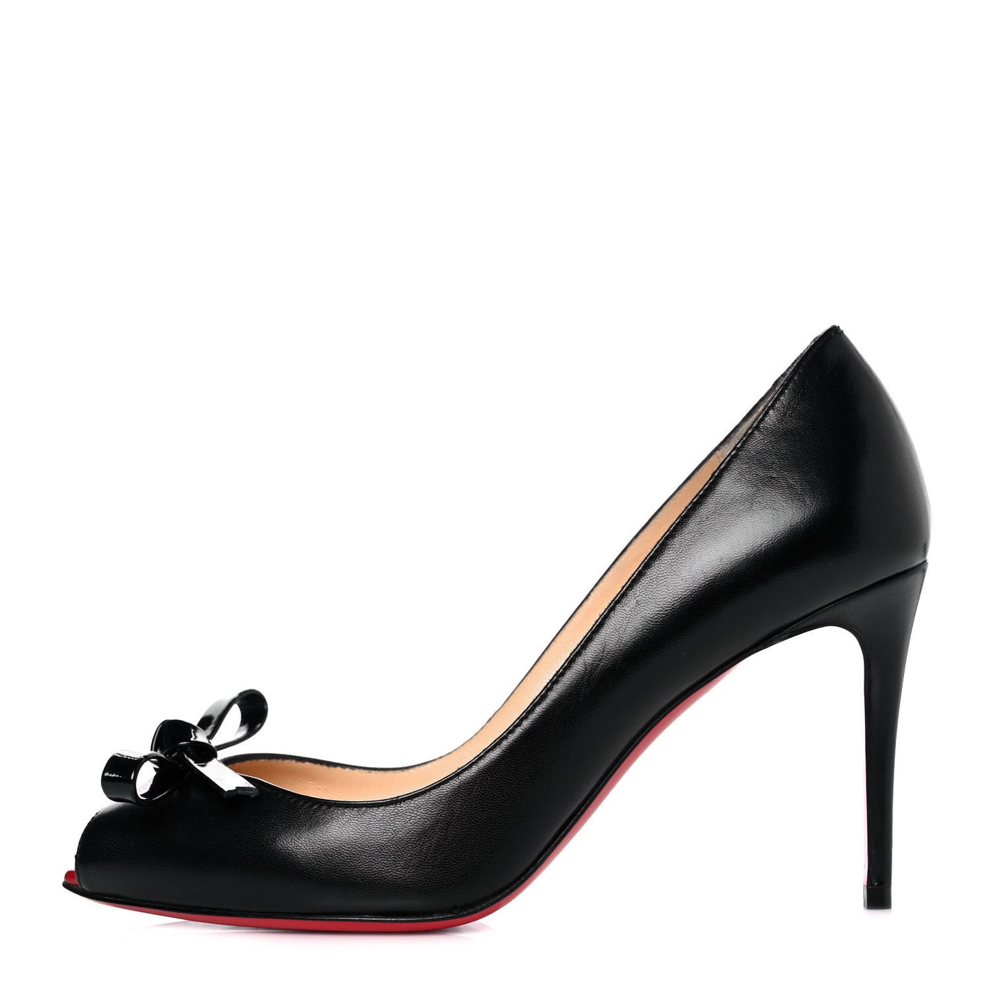 Kid Patent Tibunodo 85 Pumps 35 Black Red