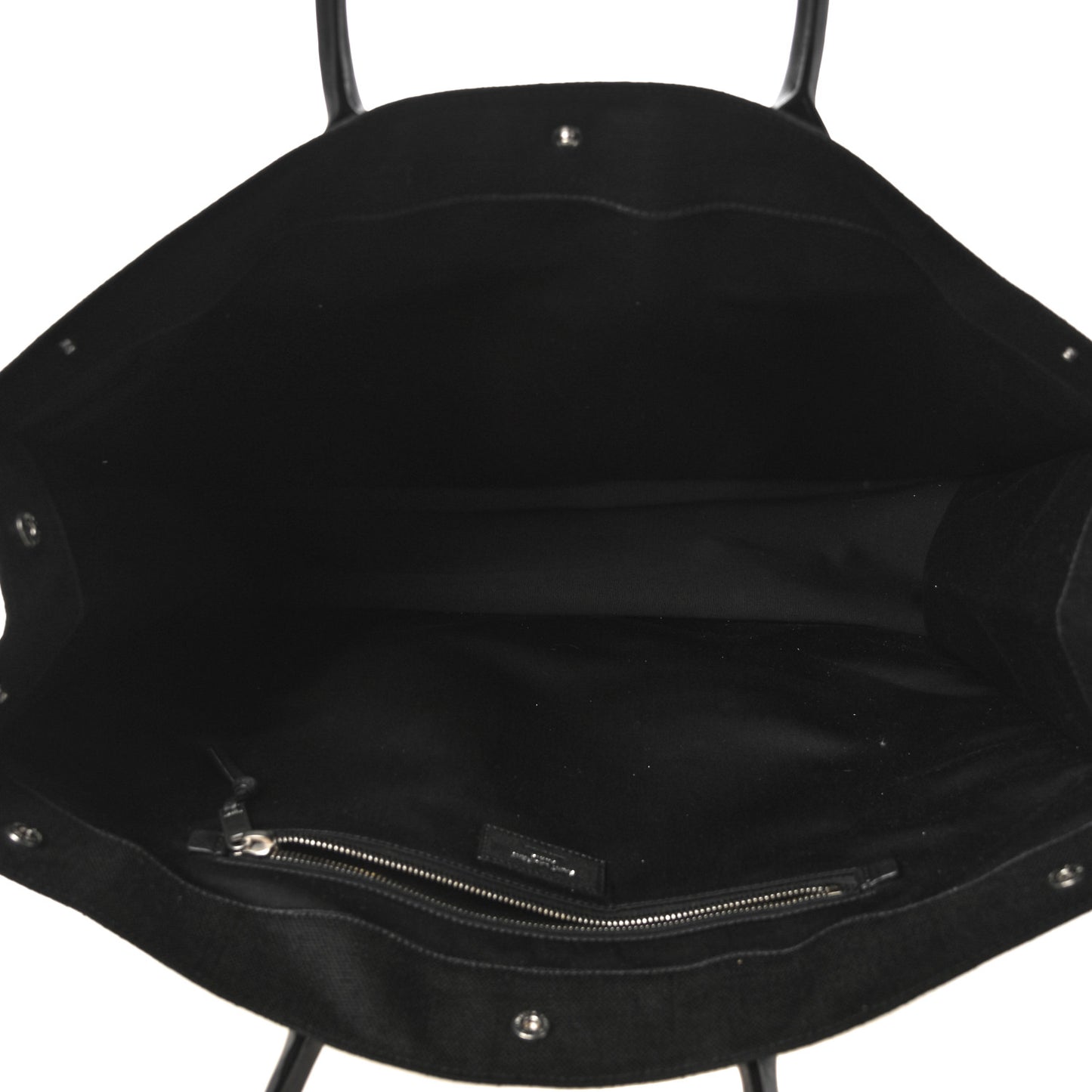 Raffia Linen Calfskin Rive Gauche Tote Naturale Black