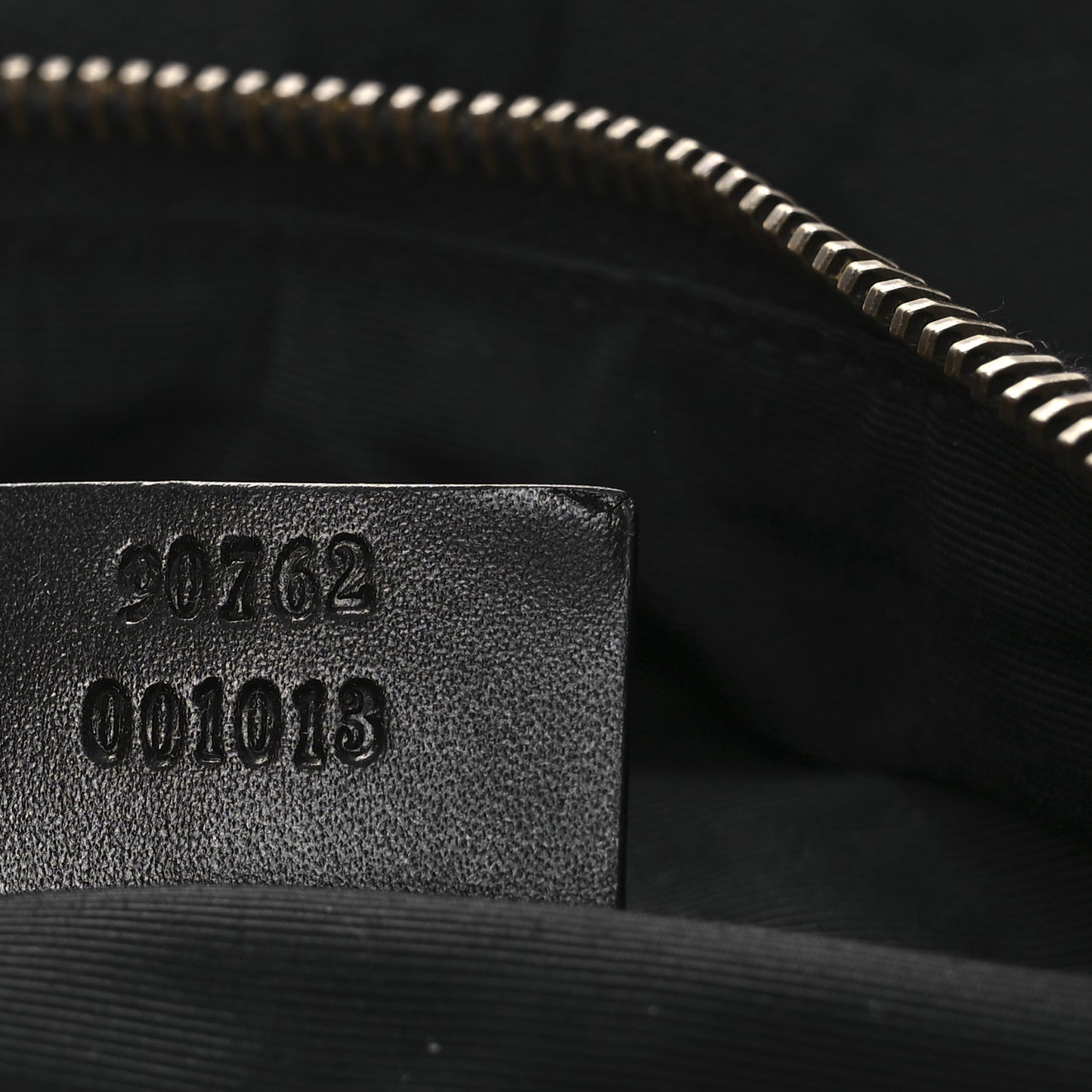 Monogram Double Pocket Messenger Bag Black