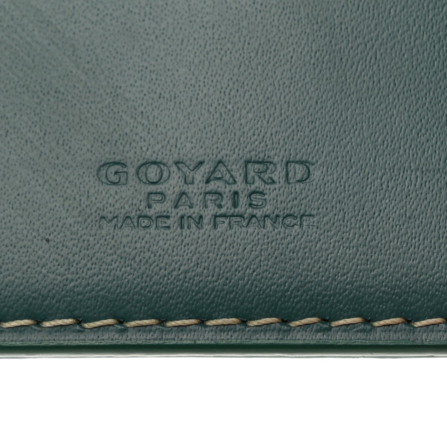 Goyard Goyardine Bi-Fold Victoire PM Wallet Green 6 of 10