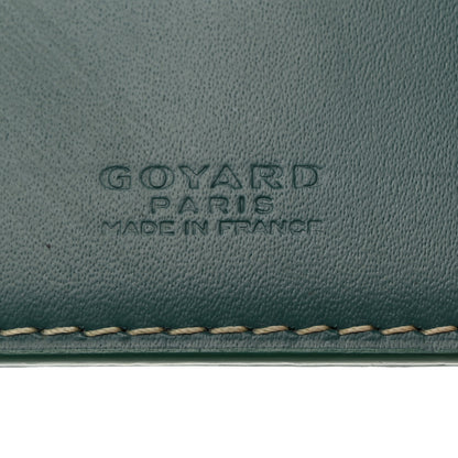 Goyard Goyardine Bi-Fold Victoire PM Wallet Green 6 of 10