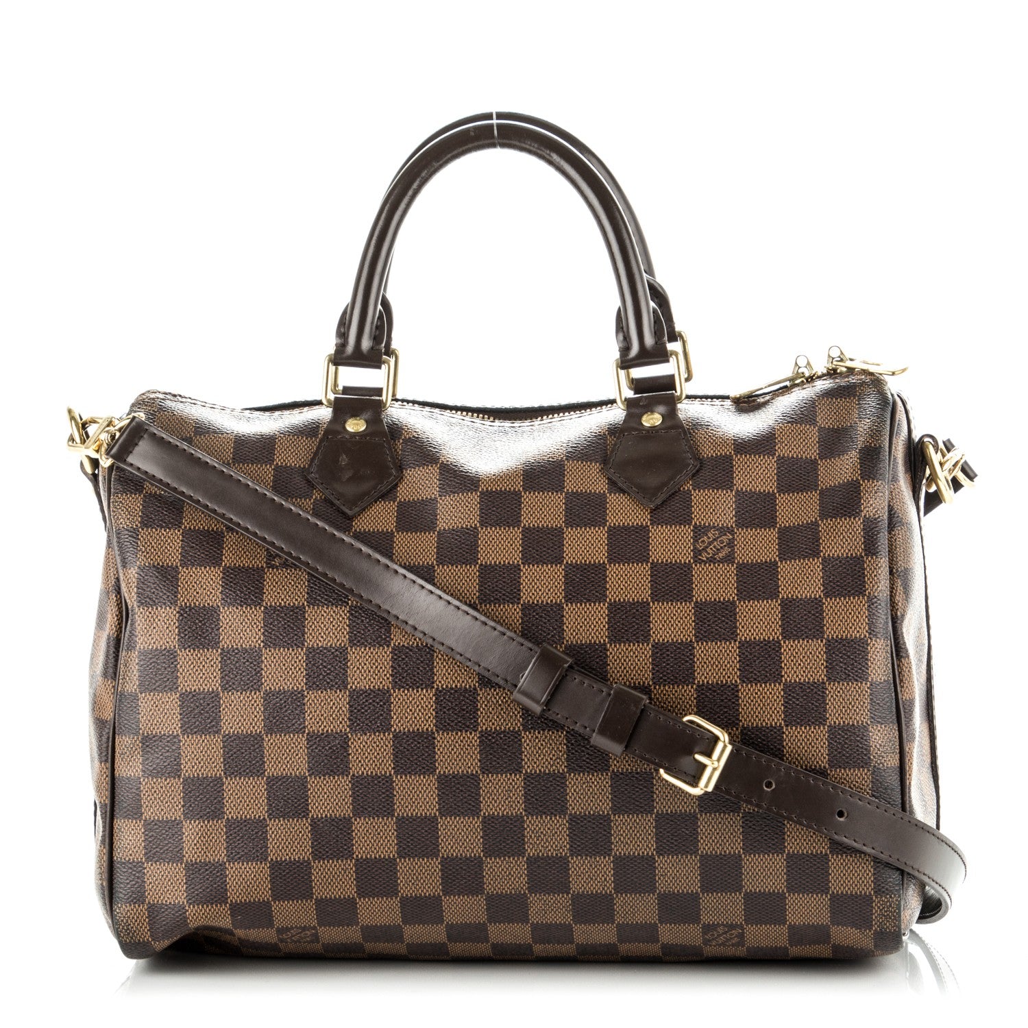 Louis Vuitton Damier Ebene Speedy Bandouliere 30 1 of 8