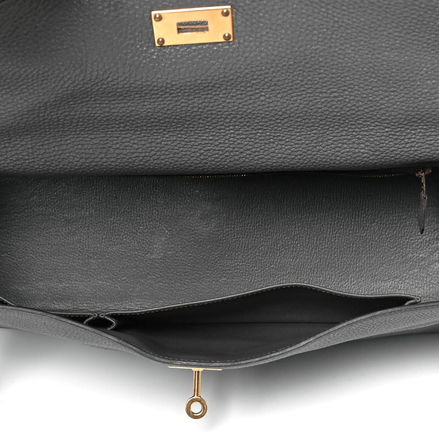 Togo Shoulder Kelly 40 Etain