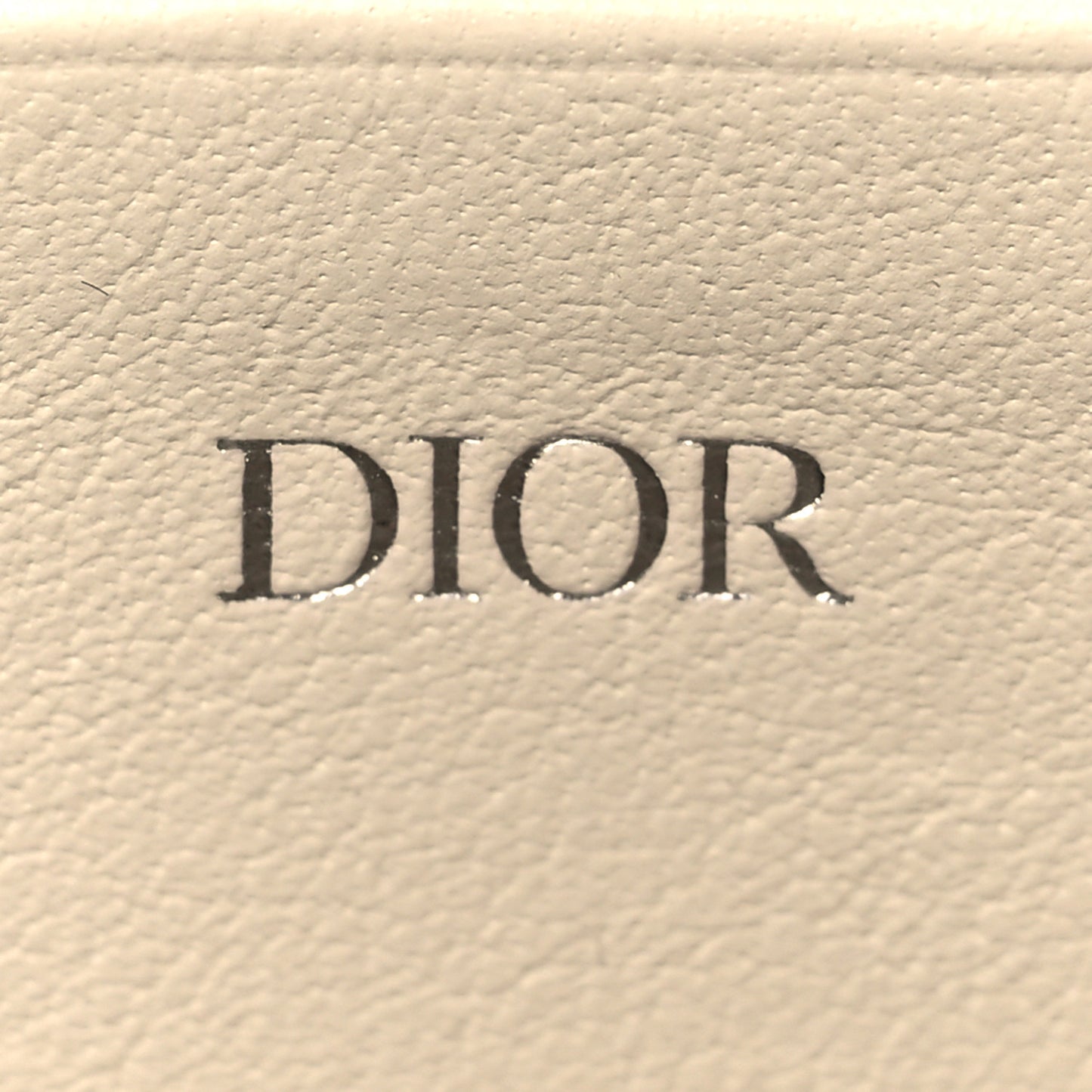 Coated Canvas CD Diamond Messenger Pouch Natural