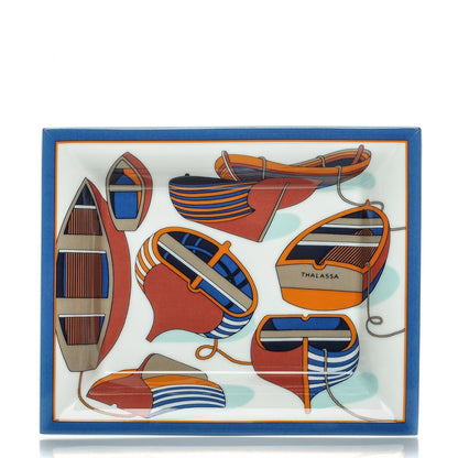 Hermes Porcelain Thalassa Change Tray 1 of 4