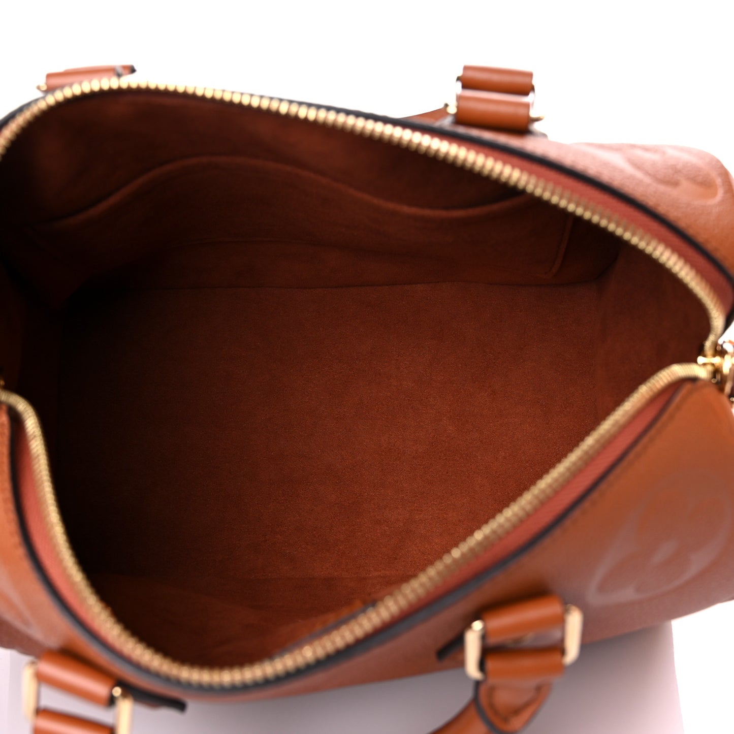 Empreinte Monogram Giant Speedy Bandouliere 25 Cognac