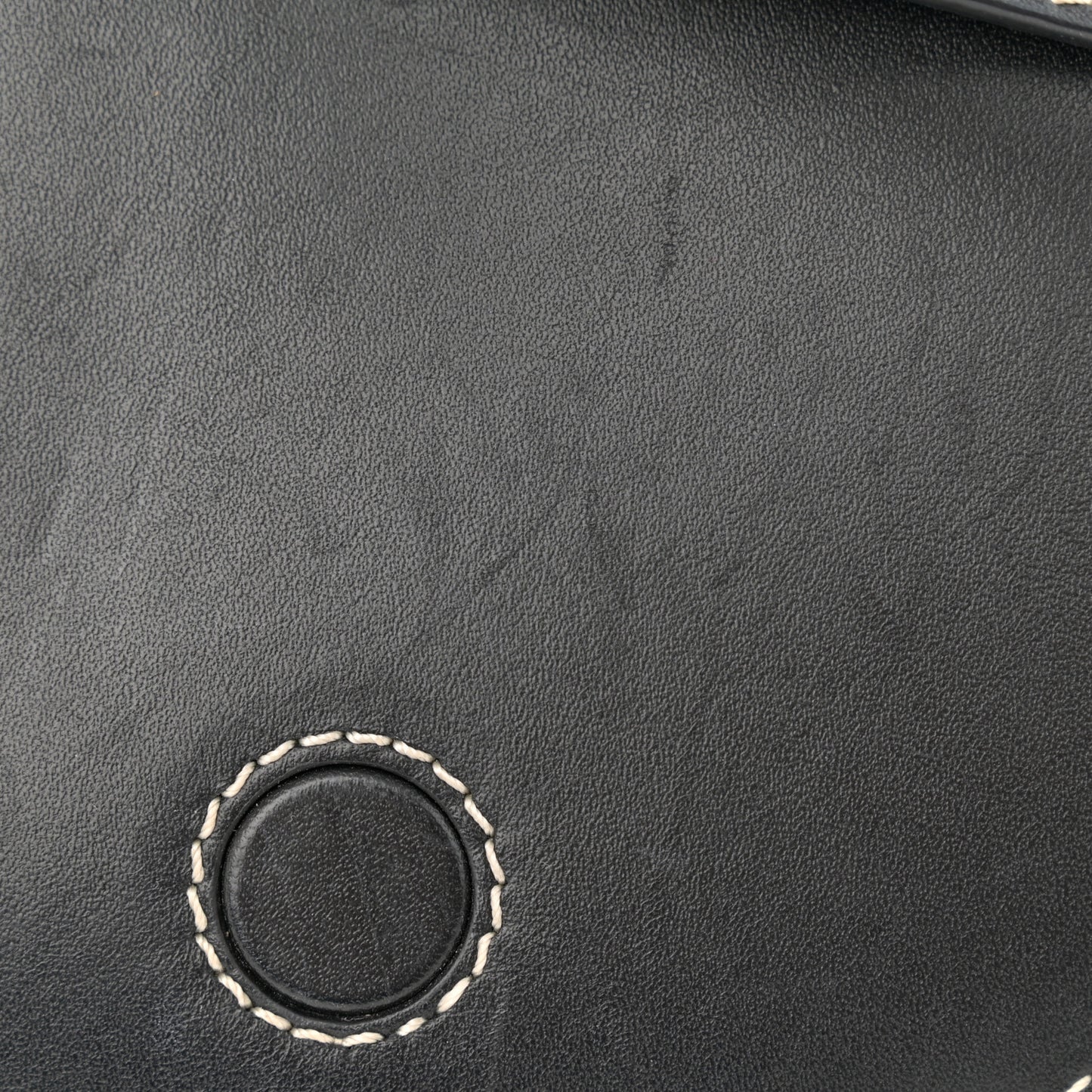 Calfskin Mini Gate Belt Bag Black