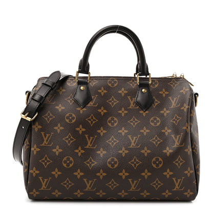Louis Vuitton Monogram My World Tour Speedy Bandouliere 30 Black 1 of 14