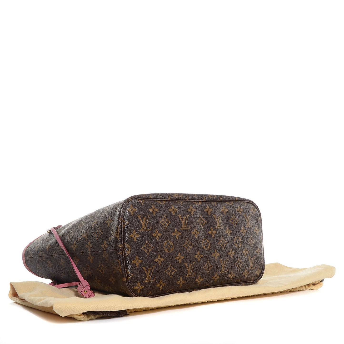 Monogram Articles de Voyage Ikat Neverfull MM Rose Velours