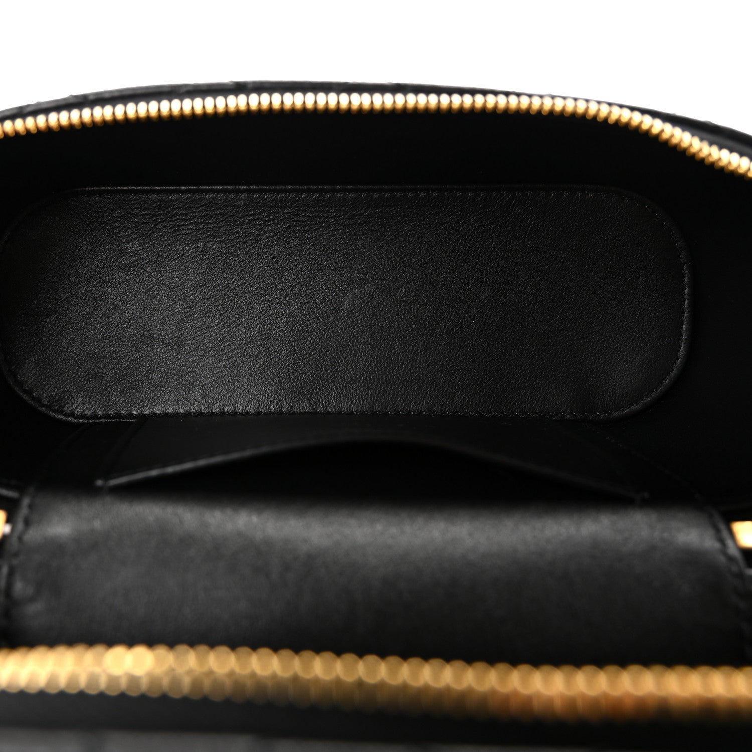 Saint Laurent Lambskin Quilted Mini Gaby Vanity Case Black 5 of 9