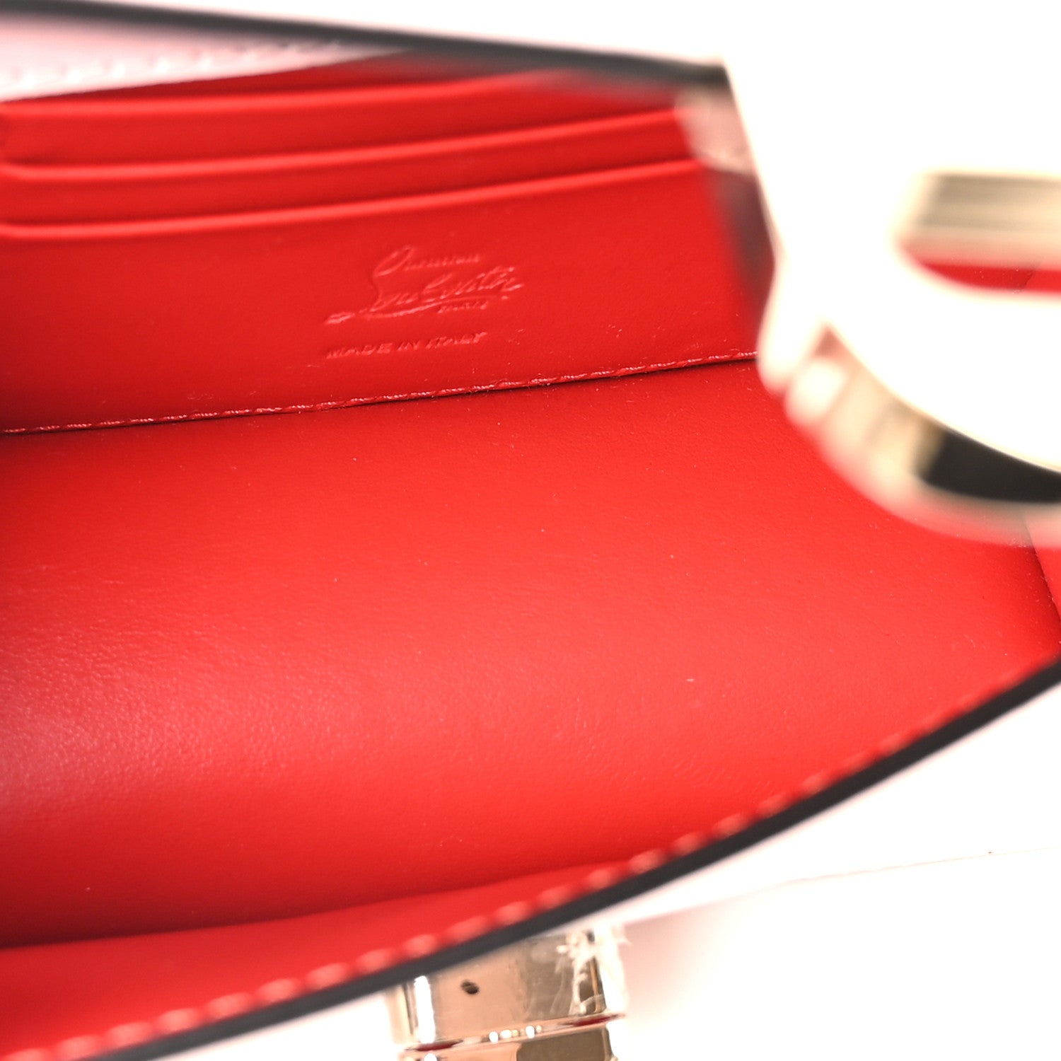 Christian Louboutin Calfskin Elisa Top Handle Bag Poupee 5 of 10