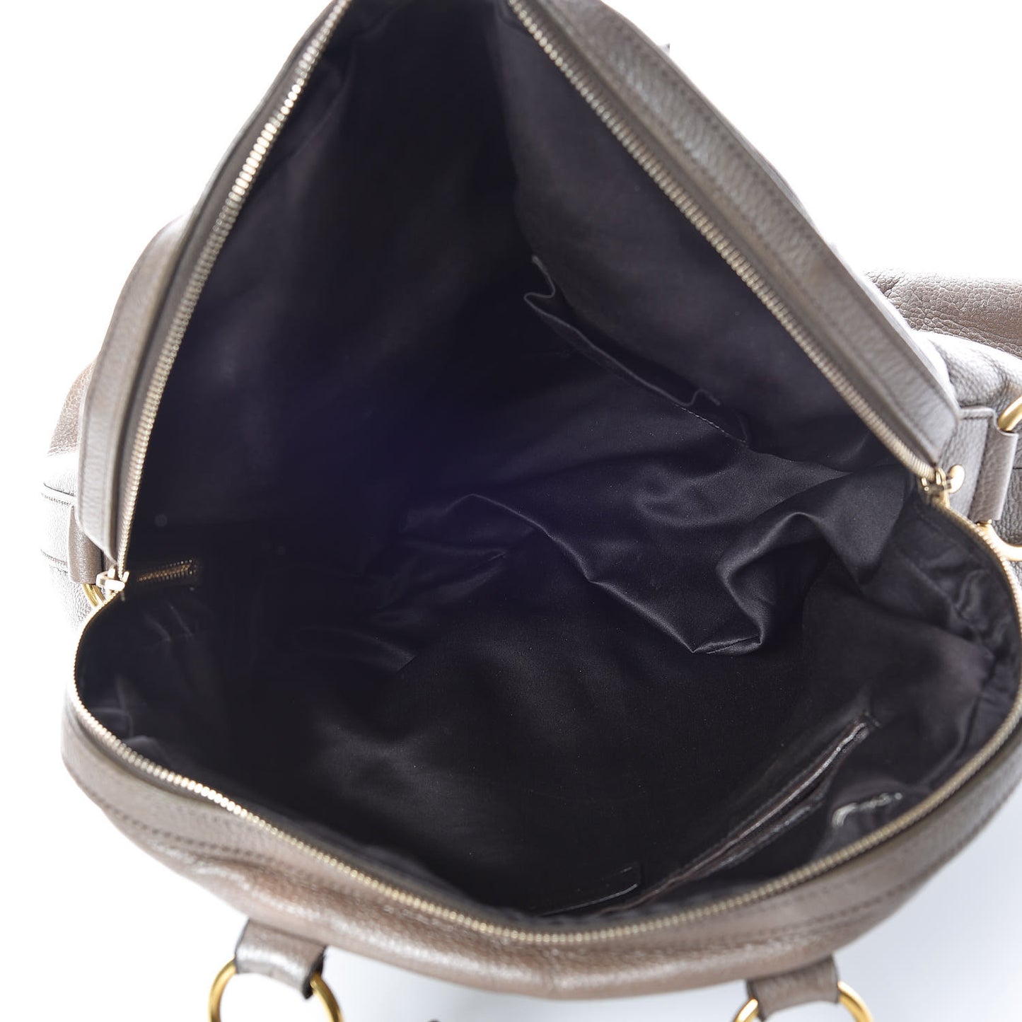Calfskin Oversized Muse Pewter