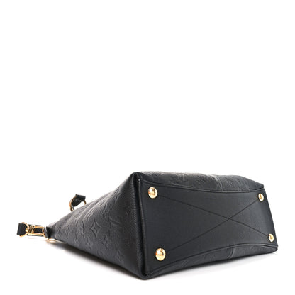 Louis Vuitton Empreinte V Tote MM Black 4 of 10