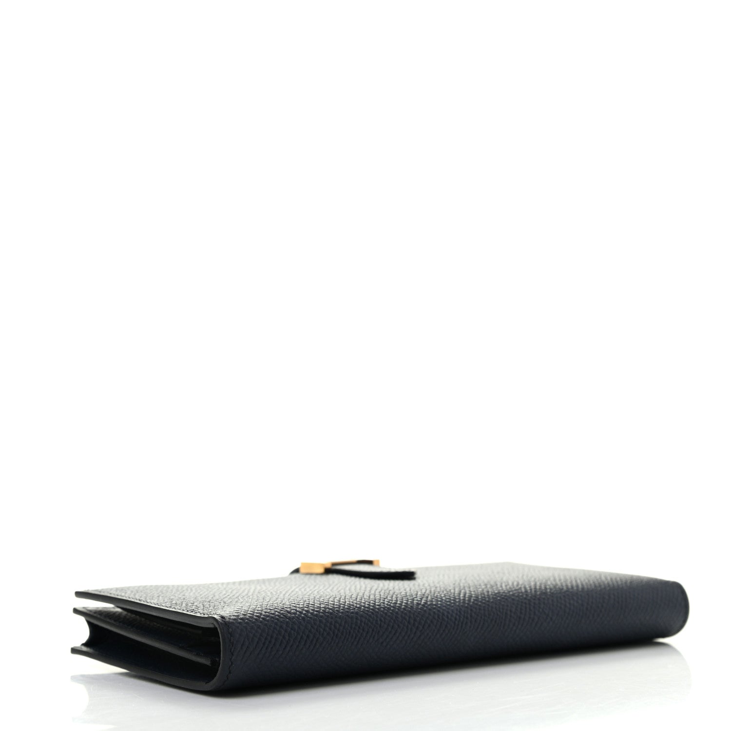 Hermes Epsom Bearn Gusset Wallet Bleu Indigo 4 of 7