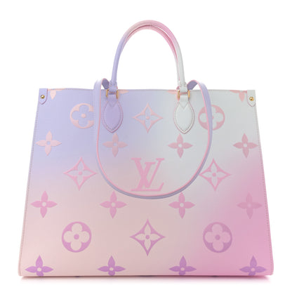 Louis Vuitton Monogram Giant Spring In The City Onthego GM Sunrise Pastel 1 of 14