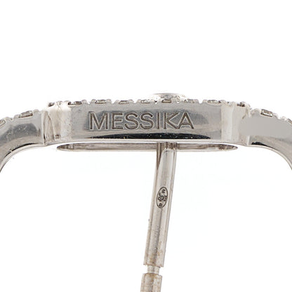 Messika 18K White Gold Diamond Move Uno Pave Mono Single Earring 4 of 7