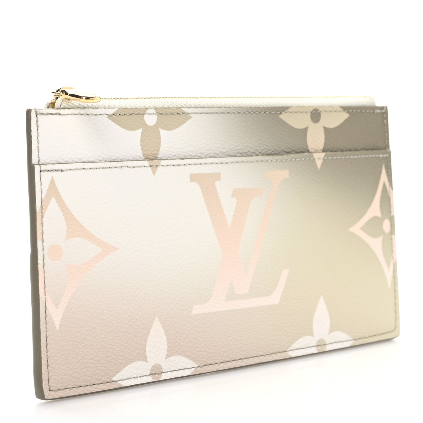 Monogram Giant Spring In The City Slim Purse Sunset Kaki