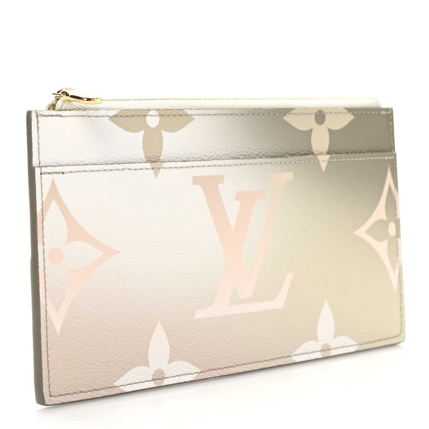 Louis Vuitton Monogram Giant Spring In The City Slim Purse Sunset Kaki 3 of 6