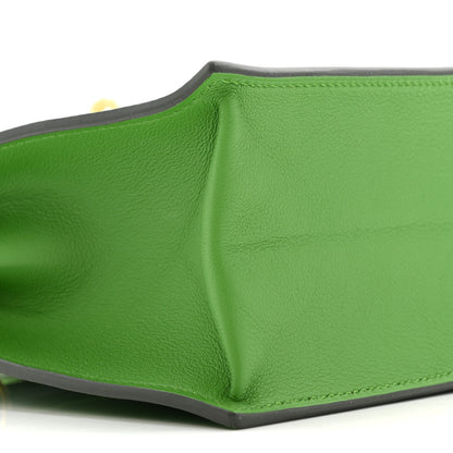 Hermes Swift Kelly Danse II Belt Bag Vert Yucca 8 of 10
