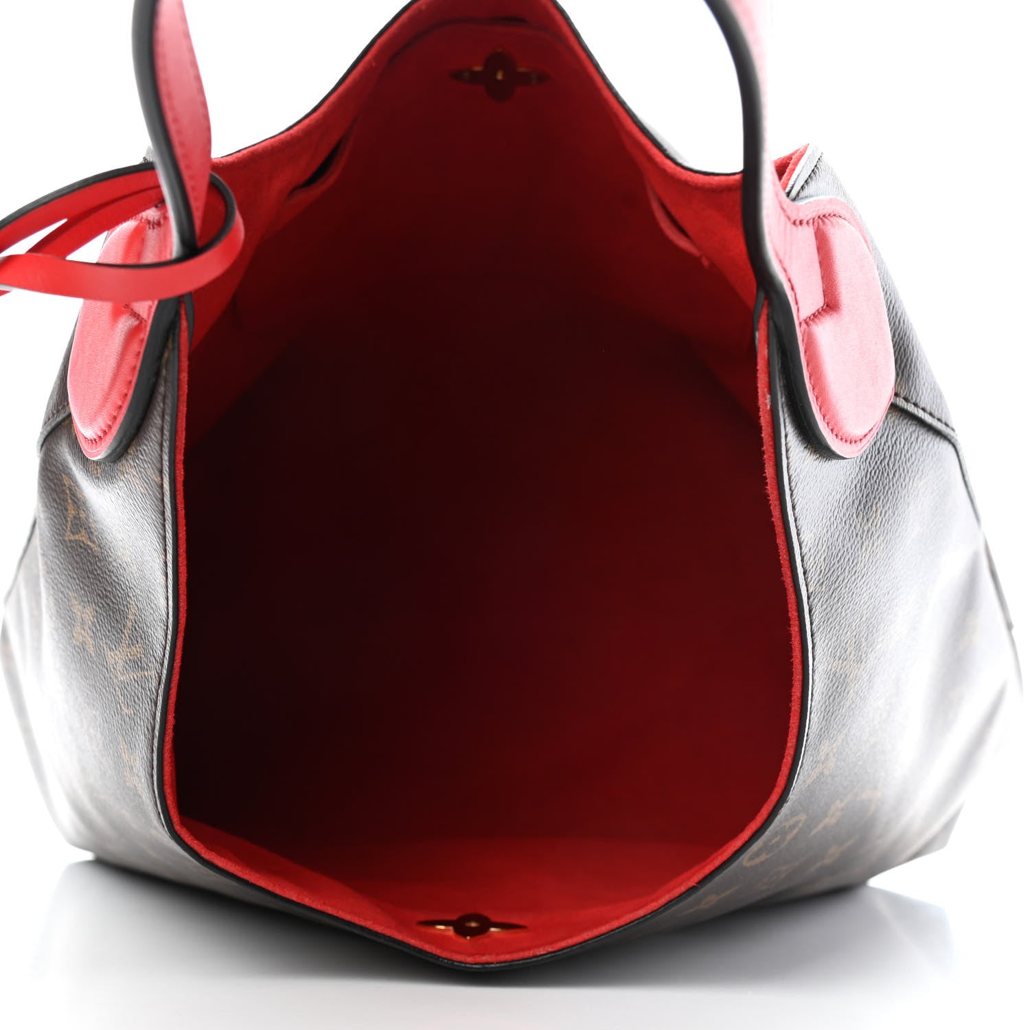 Louis Vuitton Monogram Flower Hobo Coquelicot 4 of 4