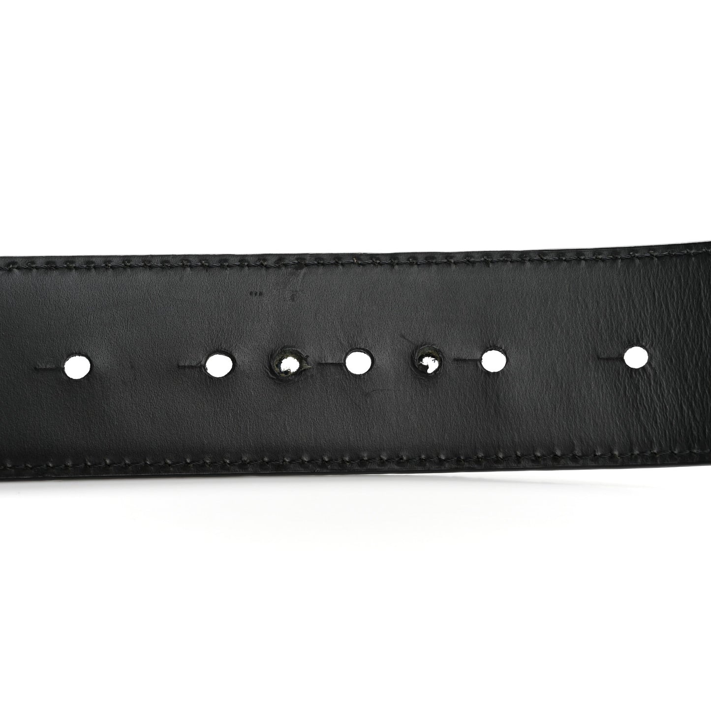 Calfskin Embossed Medusa Belt 95 38 95 38 Black