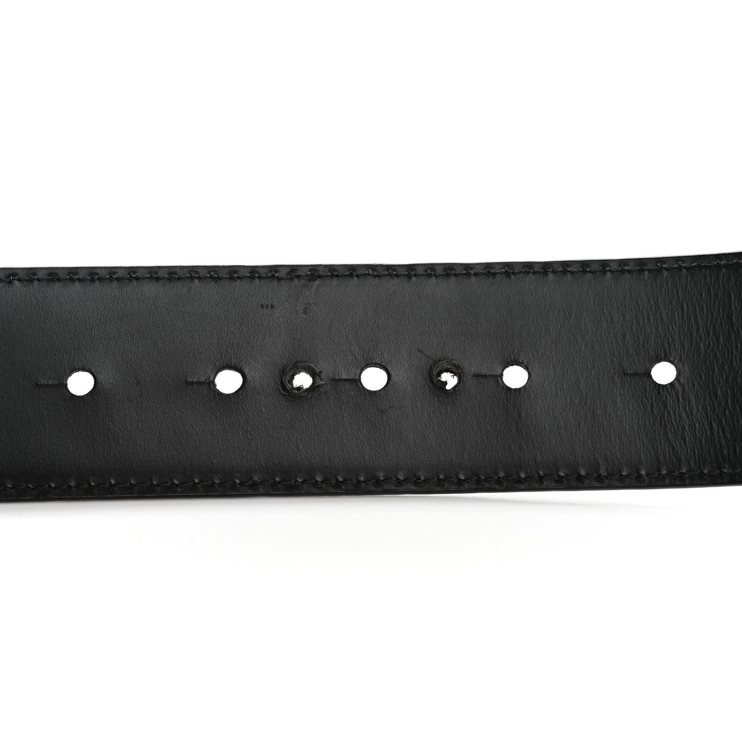Versace Calfskin Embossed Medusa Belt 95 38 95 38 Black 6 of 7