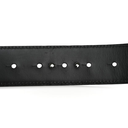 Versace Calfskin Embossed Medusa Belt 95 38 95 38 Black 6 of 7