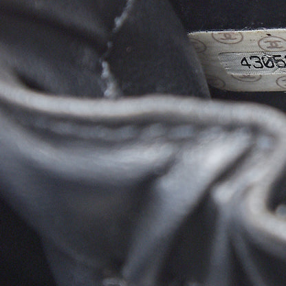 Chanel Lambskin Vanity Cosmetic Case Black 7 of 21