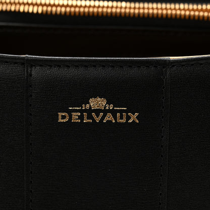Delvaux Box Calfskin MM Brillant Satchel Black 6 of 11