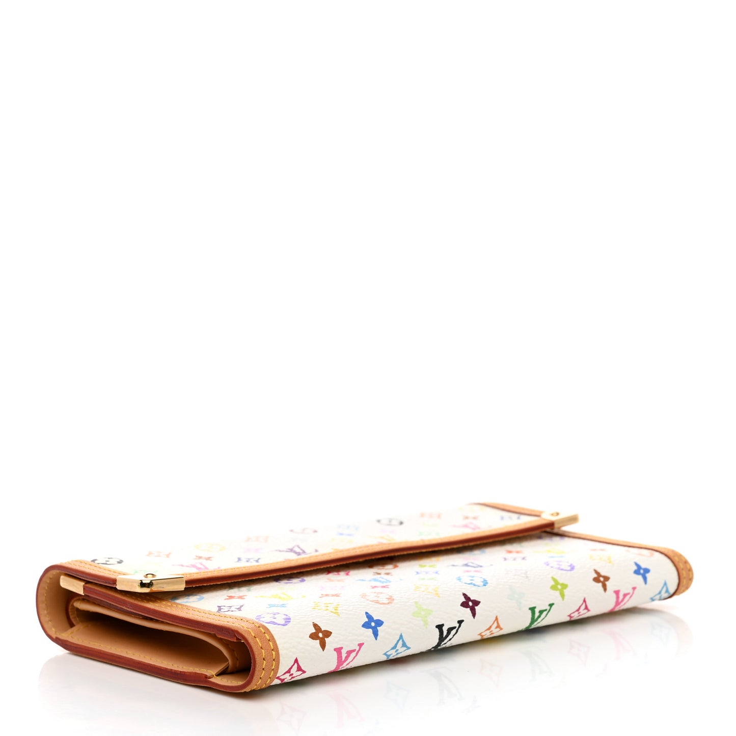 Monogram Multicolor Porte Tresor International Wallet White