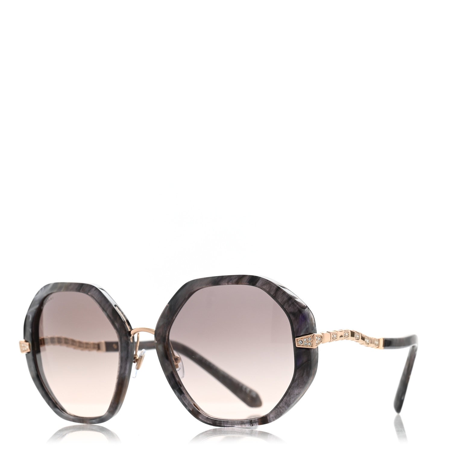 Bulgari Acetate Sunglasses 8242-B Grey 1 of 8