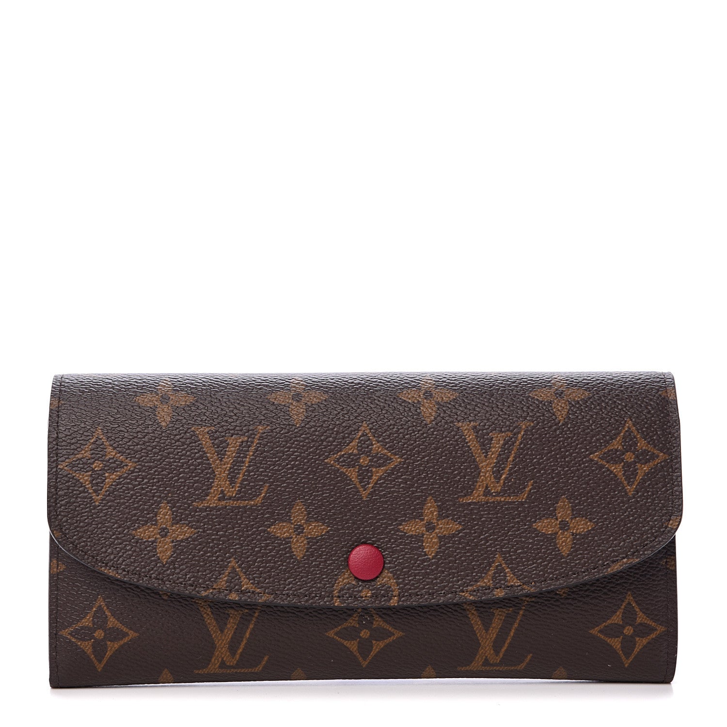 Louis Vuitton Monogram Emilie Wallet Fuchsia 1 of 7