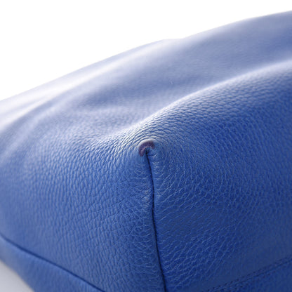 Burberry Grainy Calfskin Medium Cale Hobo Brilliant Blue 12 of 12