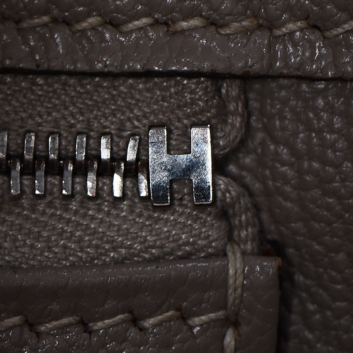 Hermes Taurillon Clemence Birkin 35 Gris Tourterelle 17 of 36
