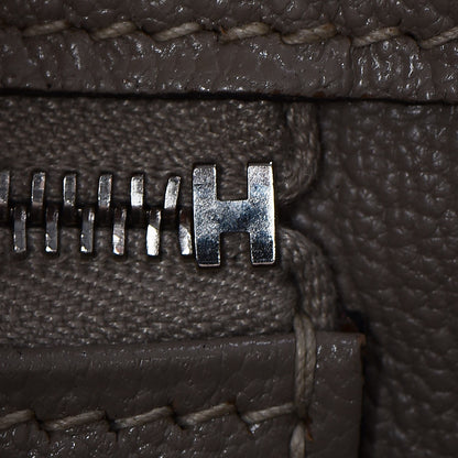 Hermes Taurillon Clemence Birkin 35 Gris Tourterelle 17 of 36
