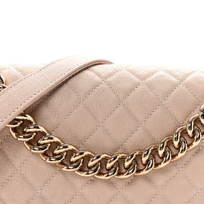 Chanel Caviar Quilted Medium Boy Flap Beige 8 of 11
