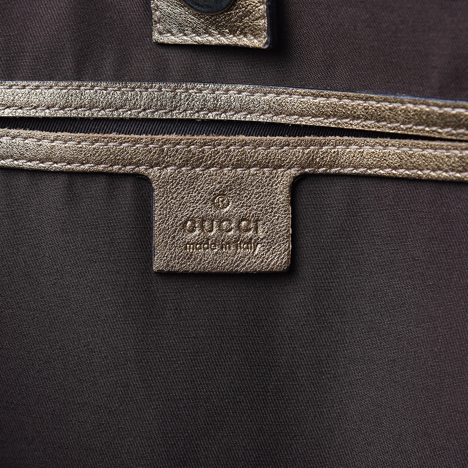 Gucci Crystal Monogram Medium Joy Tote Gold 6 of 10
