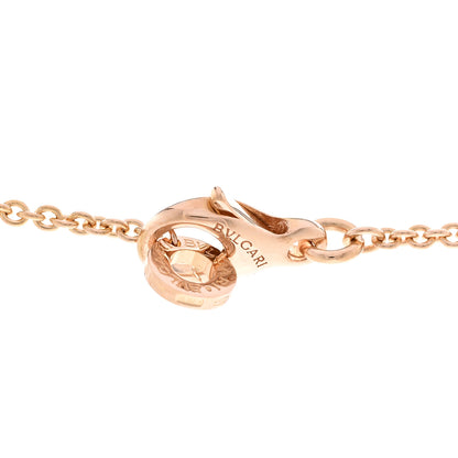 Bulgari 18K Rose Gold Diamond B.Zero1 Open Legends Pendant Necklace 4 of 4
