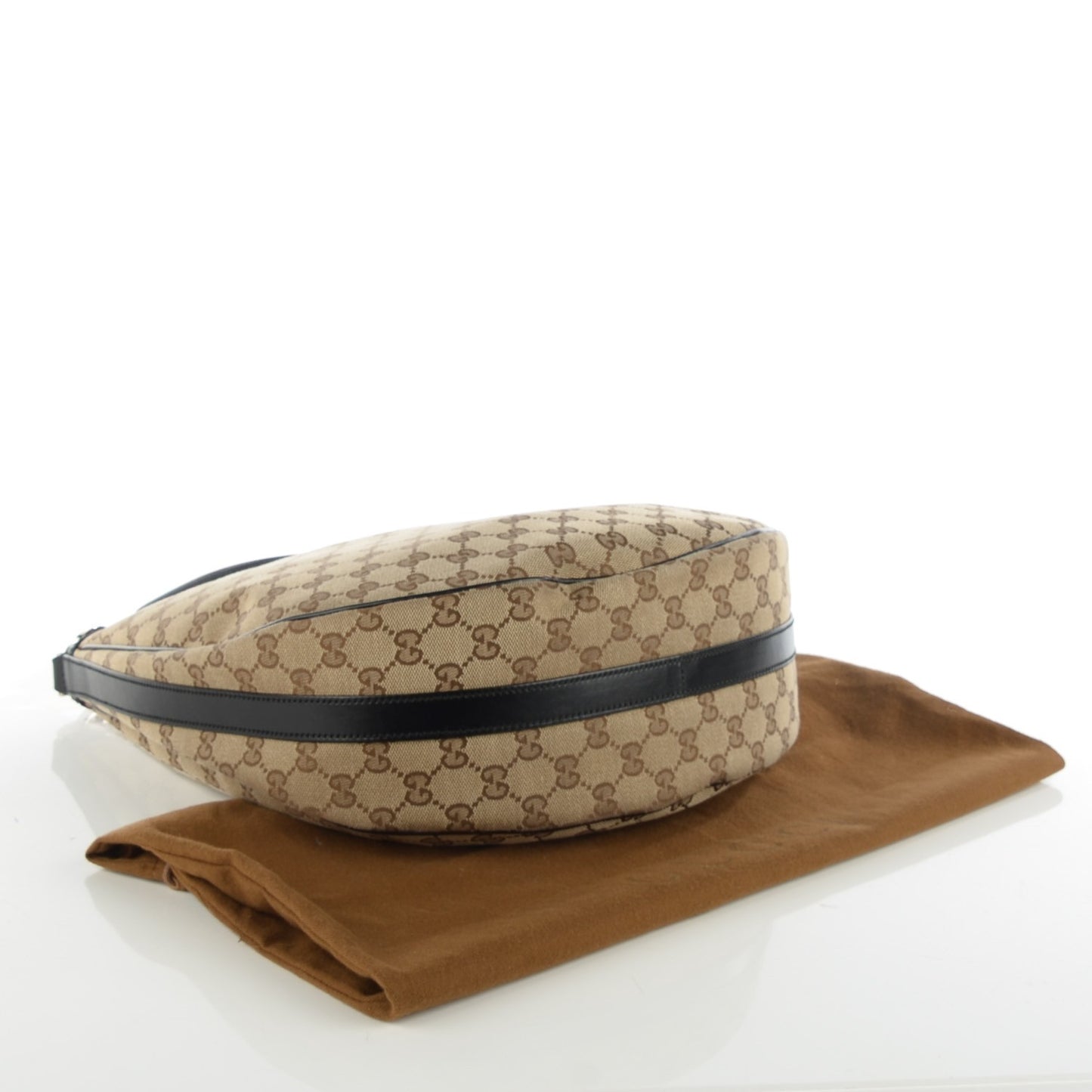 Monogram GG Twins Medium Hobo Black