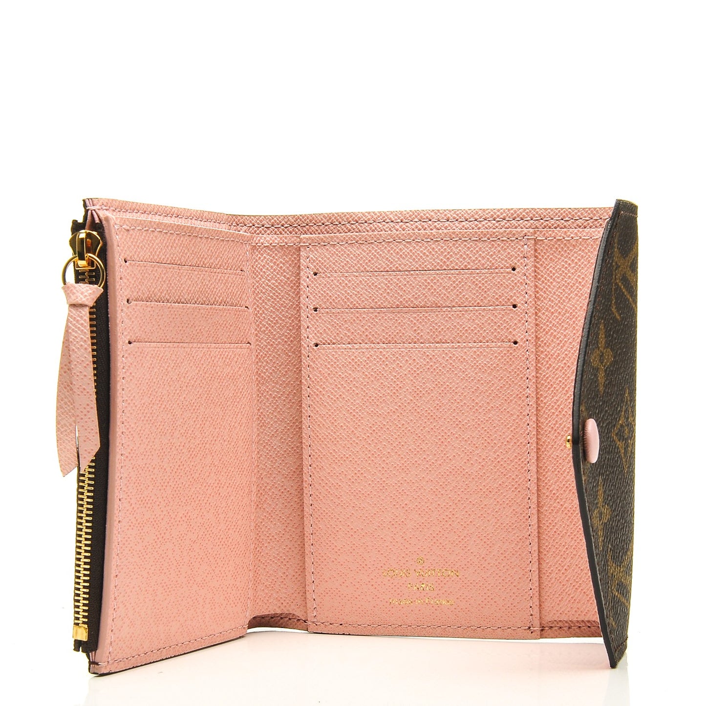 Monogram Victorine Wallet Rose Ballerine