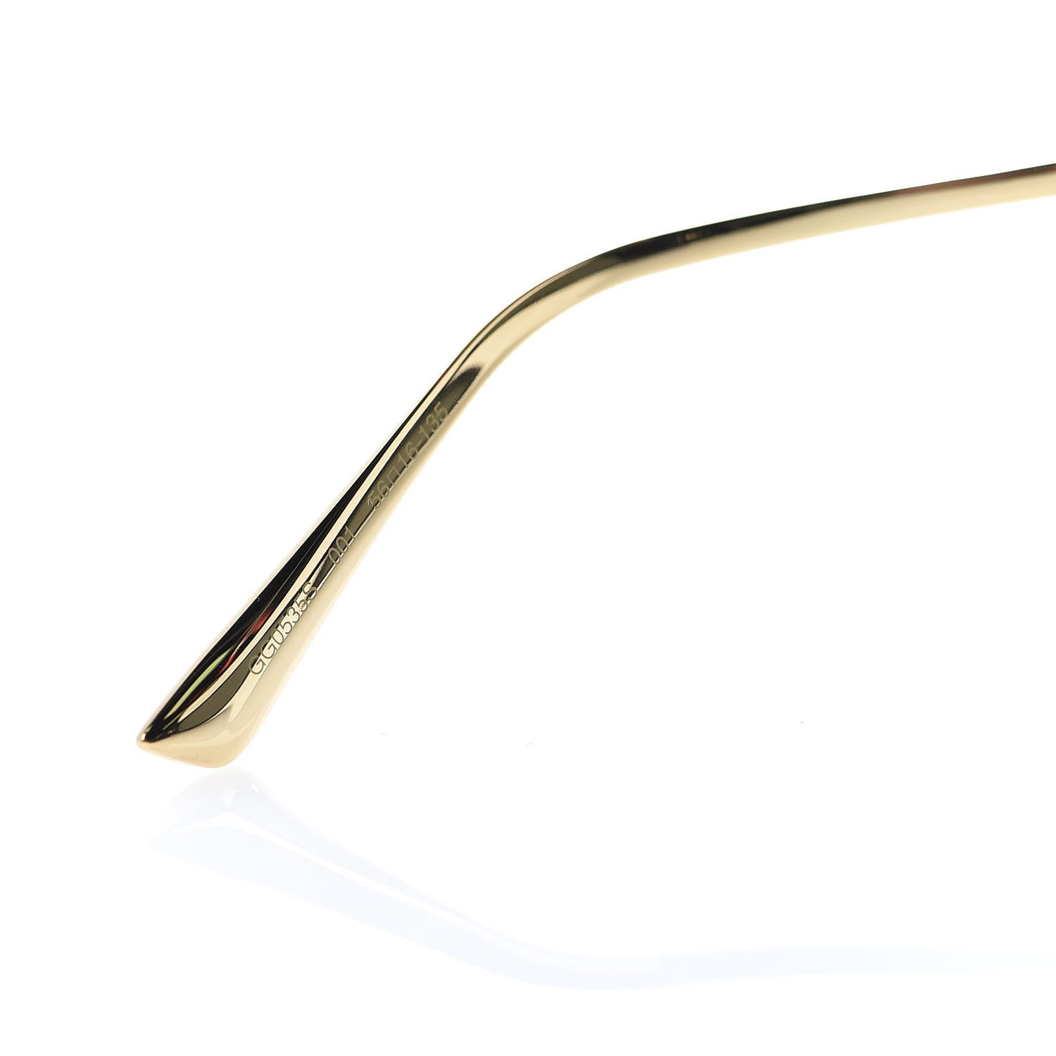Gucci Acetate Square Frame Wing Sunglasses GG0535S Black 5 of 7