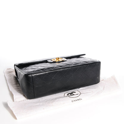 Chanel Lambskin XL Jumbo Flap Black 4 of 10